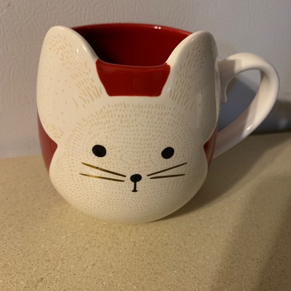 Starbucks Year Of The Rat Red Mug 14 Oz